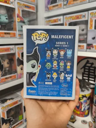 Funko Pop! Maleficent 9 Disney logo rojo 2011