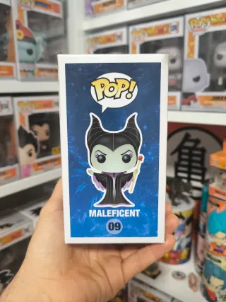 Funko Pop! Maleficent 9 Disney logo rojo 2011