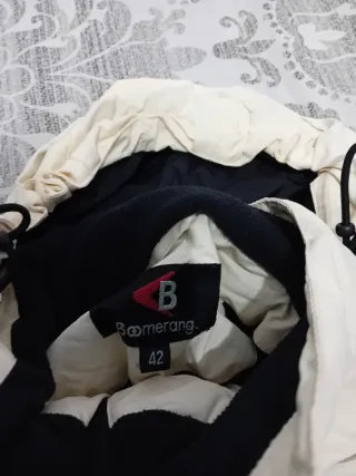 Traje de esquí completo rojo y blanco Talla 42