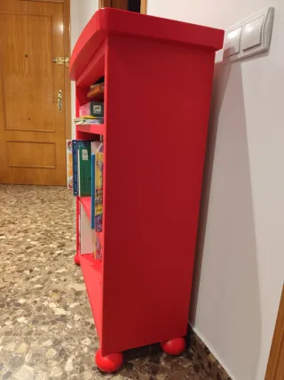 Estantería Infantil Roja Ikea