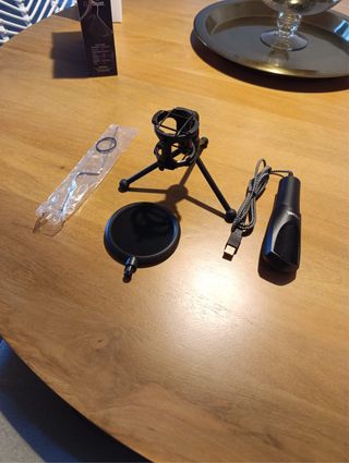 Micrófono Gaming Trust Mantis USB Negro