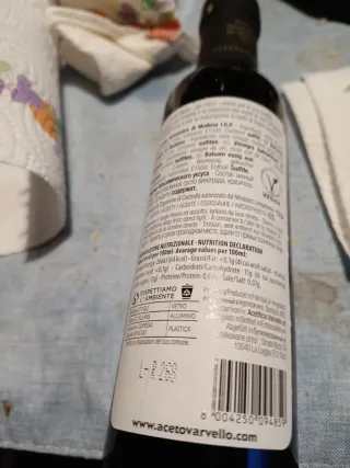 Aceto Balsamico di Modena Varvello 250ml