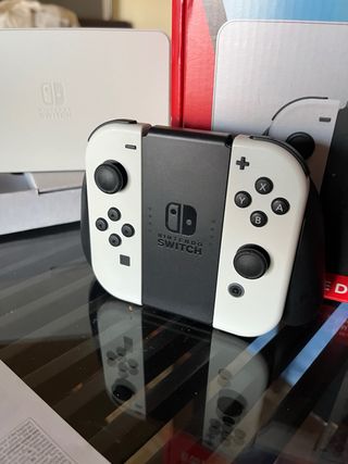 Nintendo Switch OLED Blanca