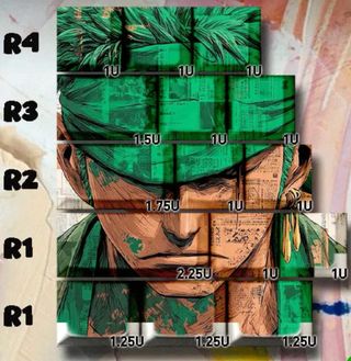 Set Tasti Tastiera PC Zoro One Piece