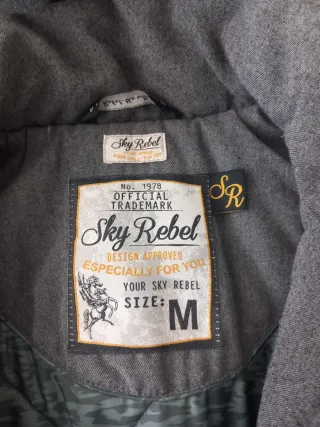 Giacca Sky Rebel grigia taglia M