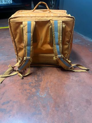 Mochila Just Eat Naranja
