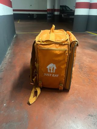 Mochila Just Eat Naranja