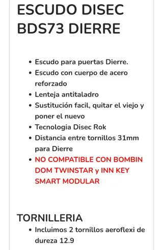 Bombín de alta seguridad "Dierre New Power"