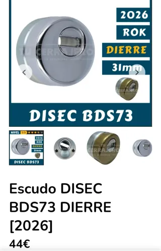 Bombín de alta seguridad "Dierre New Power"