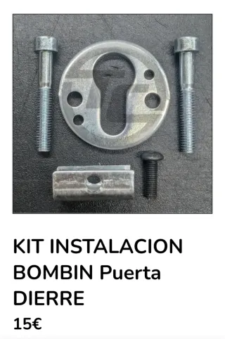 Bombín de alta seguridad "Dierre New Power"