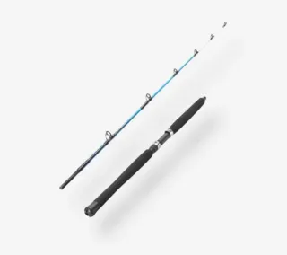 Caña de pescar y carrete