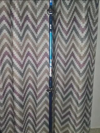 Caña de pescar y carrete