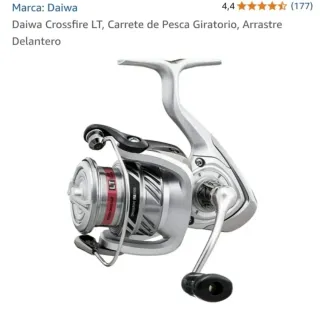 Caña de pescar y carrete