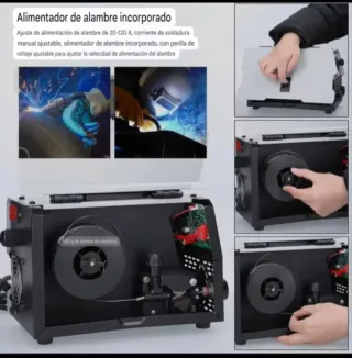 Máquina Soldar Inverter MIG/MMA 160A