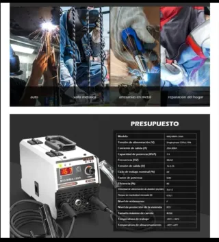Máquina Soldar Inverter MIG/MMA 160A