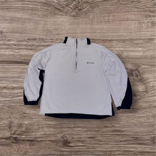 Champion White and Blue Sweatshirt Size L