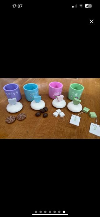 Botes Cocinita Juguete (4 uds)