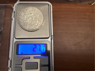 1 Peso Caballito 1910