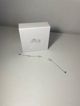 Pulsera Lotus Silver Mariposas Plata