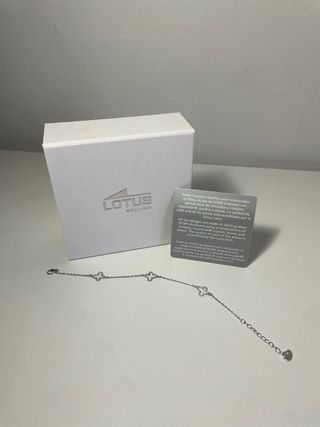 Pulsera Lotus Silver Mariposas Plata