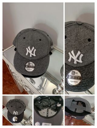 Gorra New Era Yankees Snapback Gris