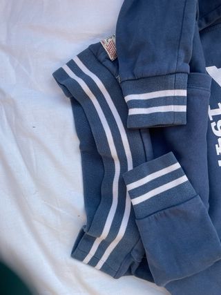 Felpa Leone 1947 Vintage Blu