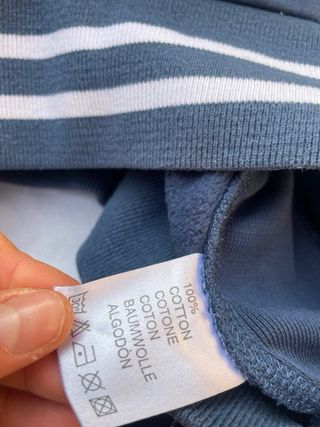 Felpa Leone 1947 Vintage Blu