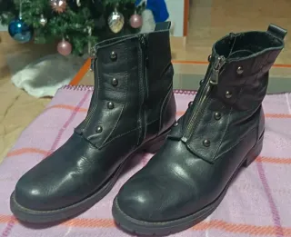 Stivaletti donna in pelle