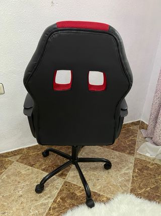 Silla Gamer Negra y Roja