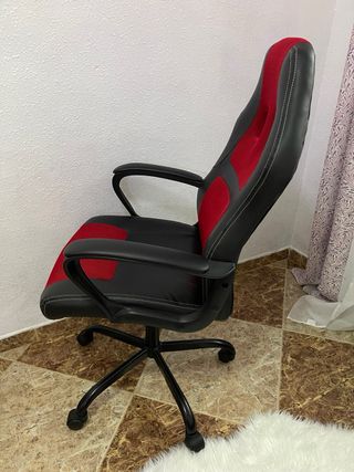Silla Gamer Negra y Roja