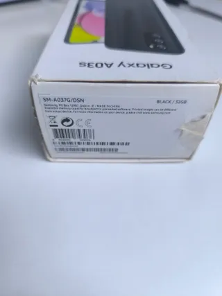 Samsung Galaxy A03s Negro