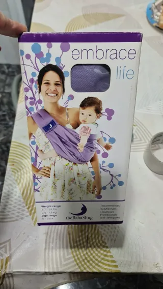 Mochila Portabebés TheBabaSling Embrace Life