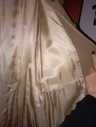 Cappotto lana e angora beige