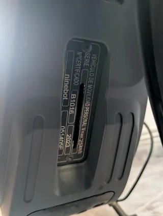 Patinete Eléctrico Ninebot E2 Pro matriculado