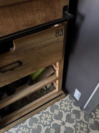 Aparador Maison du Monde in legno e metallo