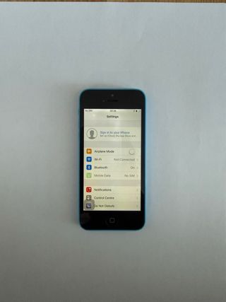 iPhone 5c Azul Completo