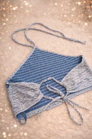 Top Azul Corte Inglés