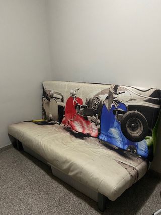 Sofá Cama Diseño Vespa