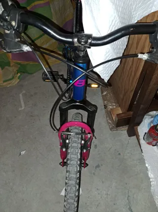 Bicicleta B-Pro 20 Azul y Rosa