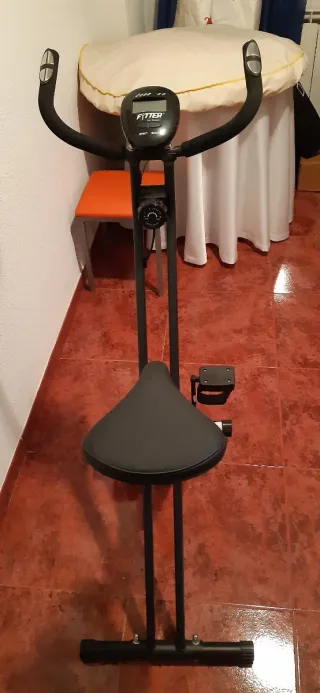 Bicicleta Estática Azul