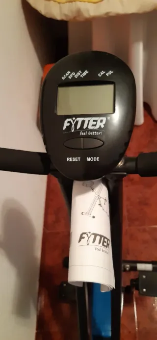 Bicicleta Estática Azul