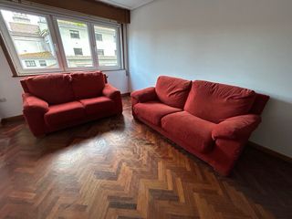 Conjunto sofás: 3 y 2 plazas