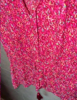 Conjunto Top y Falda Estampado Floral