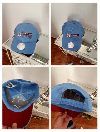 Gorra Puma Man City Azul y Roja