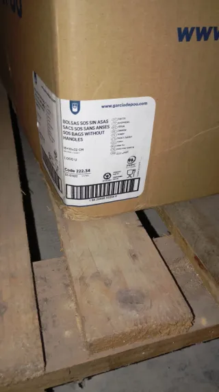 Caja 1000 Uds. Bolsas Americanas de Papel Kraft S