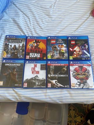 8 Juegos PS4