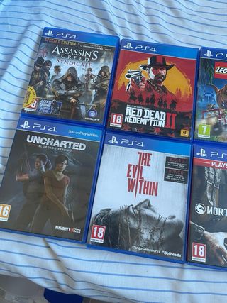 8 Juegos PS4