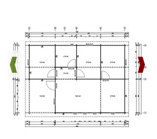 Casa prefabricada de oferta