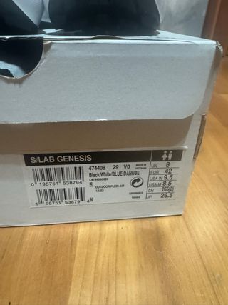 Zapatillas Salomon Genesis S/Lab Negras/Azules