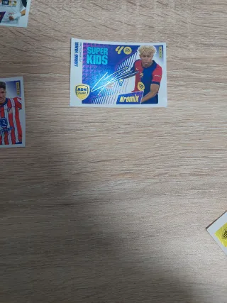 Cartas de fútbol Liga 2025-2026